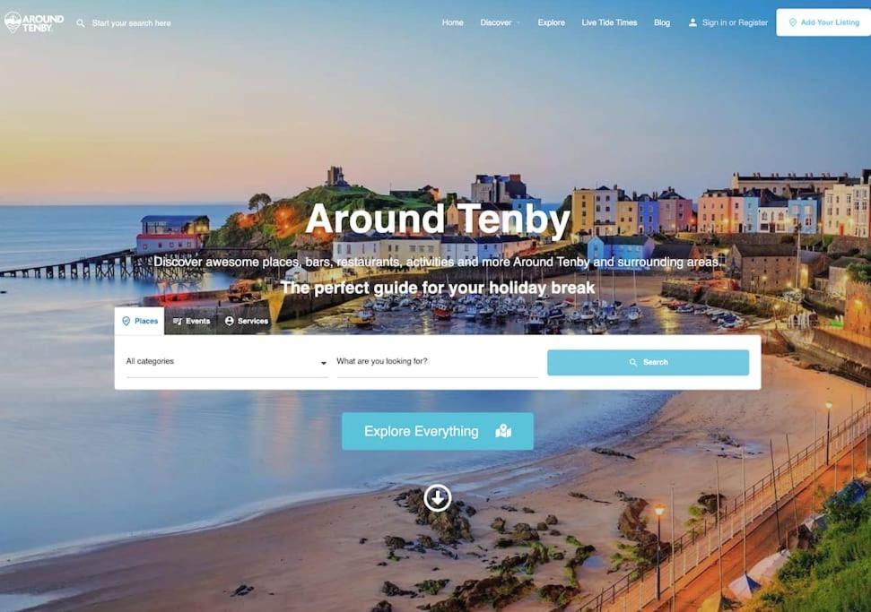 Ship Cottage Tenby Beach 50M מראה חיצוני תמונה